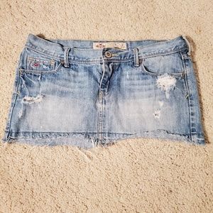 3for$25 Hollister jean short skirt